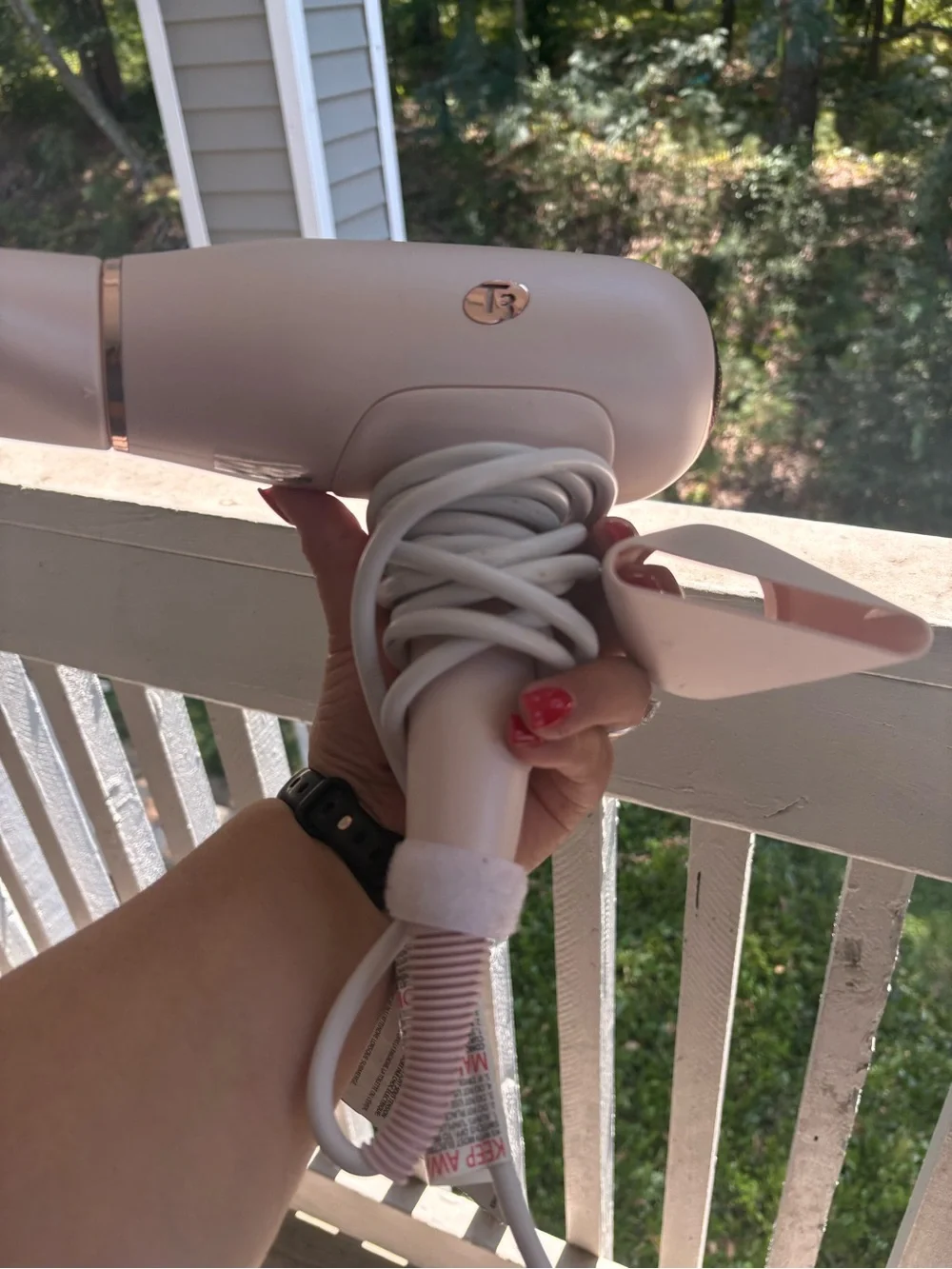 T3 Professional Blow Dryer | Blush Pink & Rose Gold